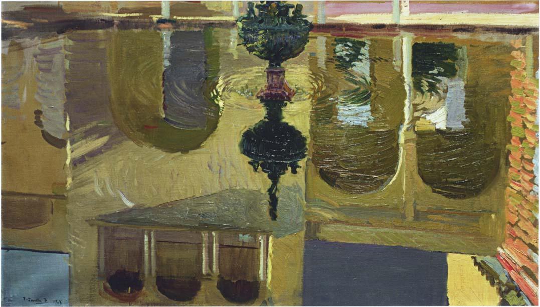 Reflections In A Fountain — Joaquín Sorolla Y Bastida