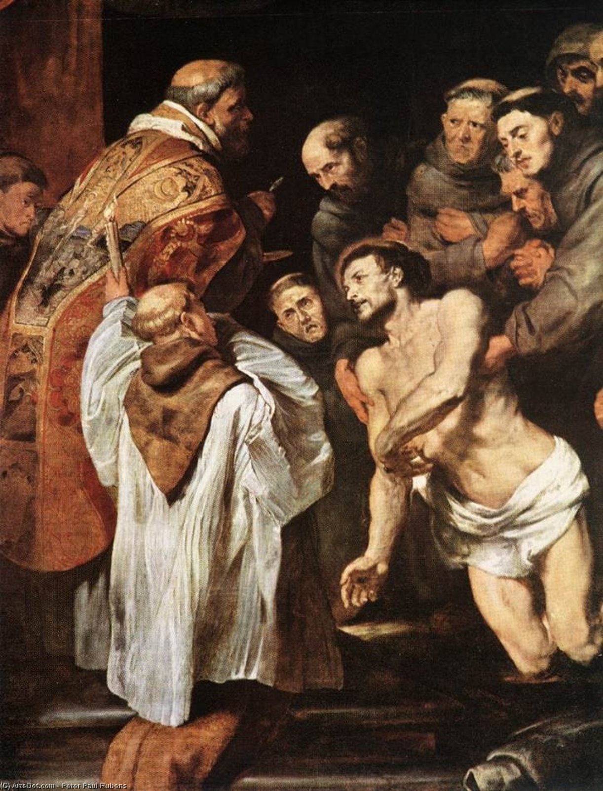 The Last Communion Of St. Francis — Peter Paul Rubens
