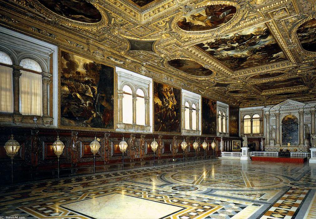 View Of The Sala Superiore — Jacopo Tintoretto