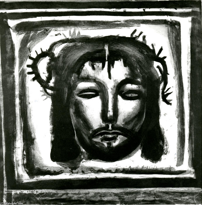 And Veronique, The Tender Lin Pass On The Road Again — Georges Rouault