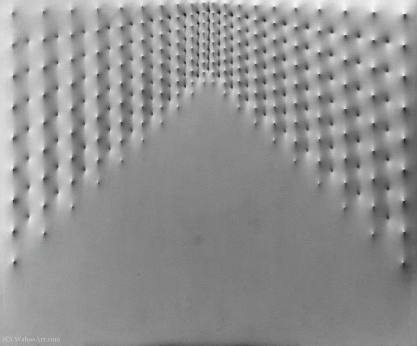 Untitled (745) — Enrico Castellani