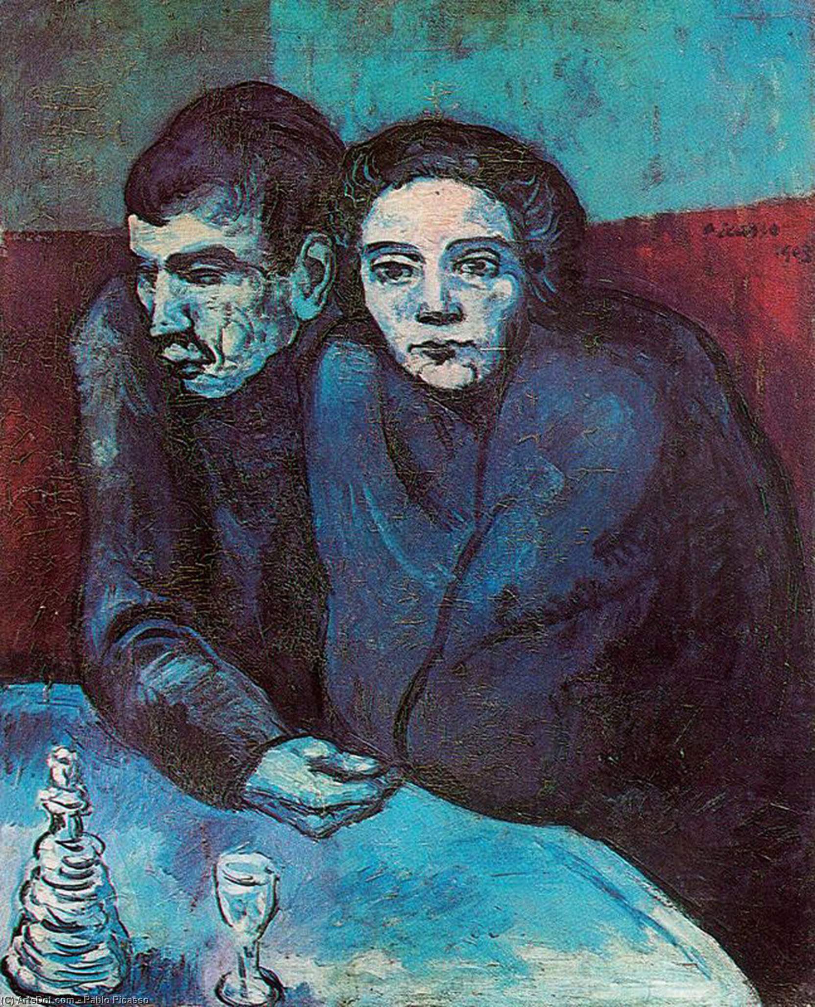 Pareja De Pobres — Pablo Picasso