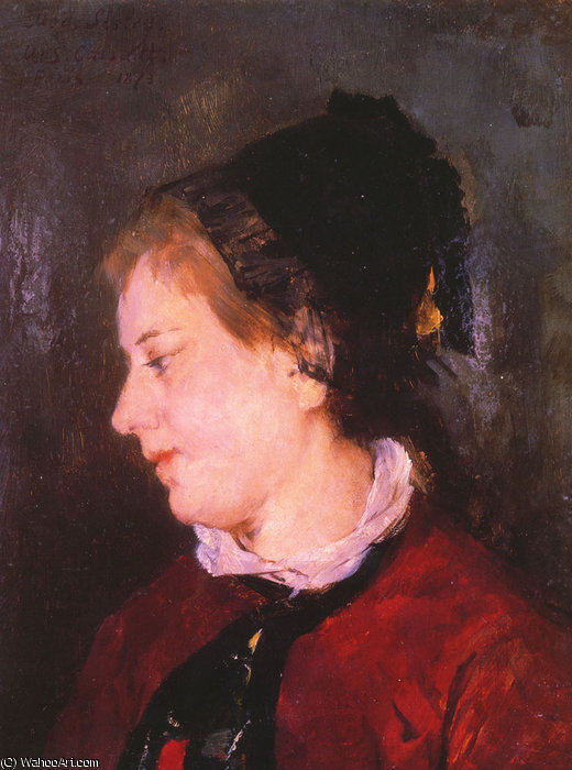 Portrait Of Madame Sisley — Mary Stevenson Cassatt