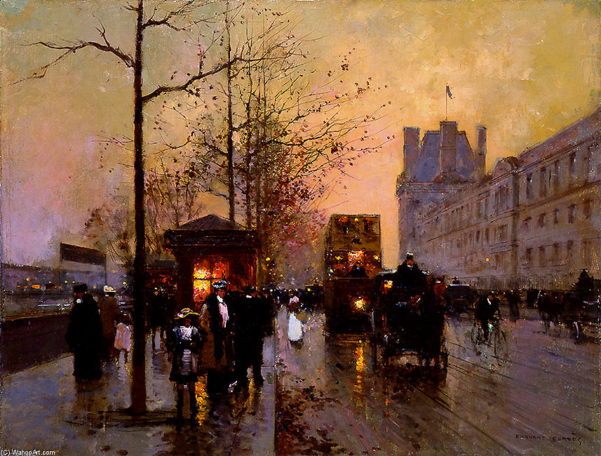 Quay Du Louvre — Edouard Cortès