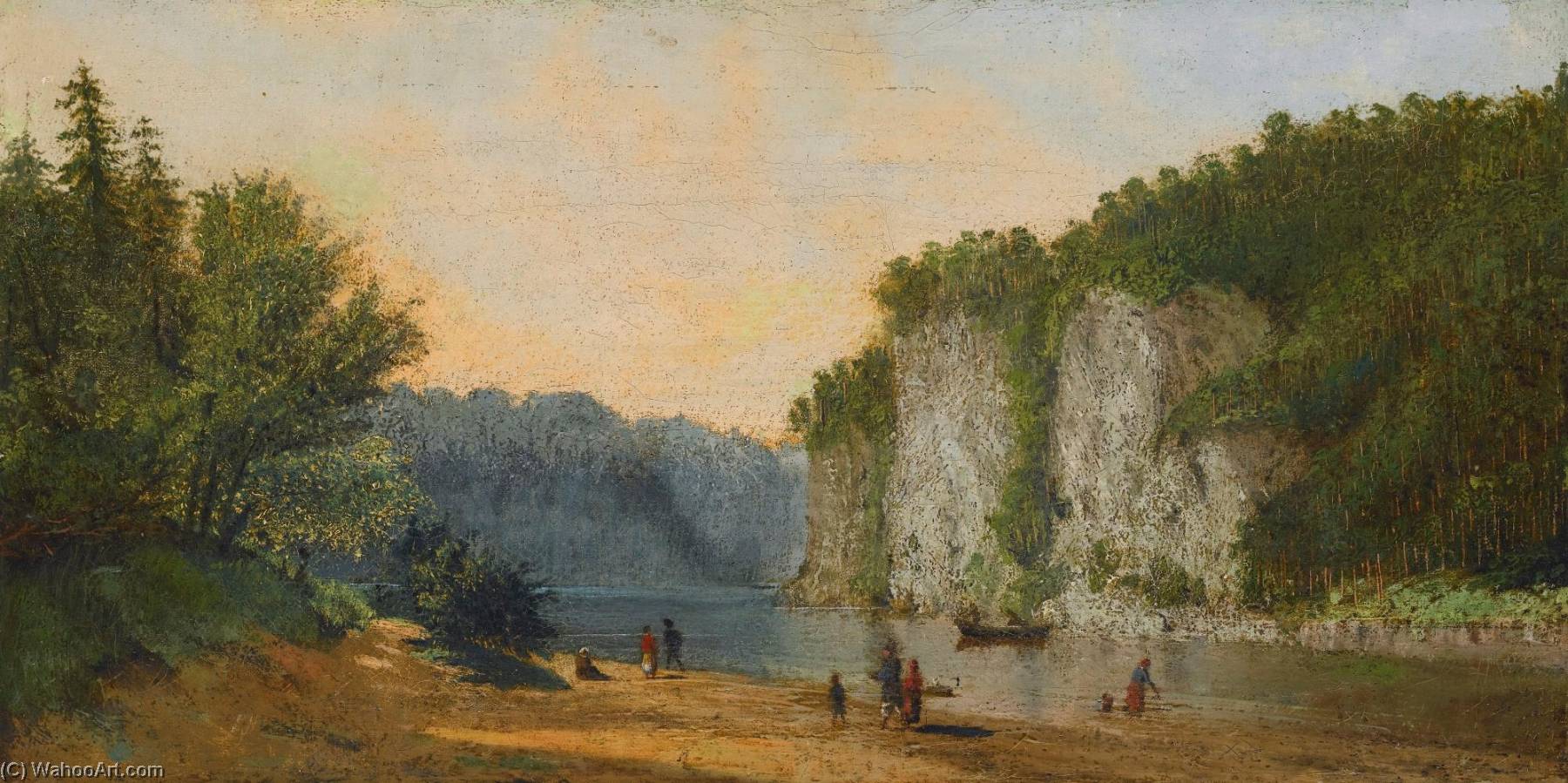 View Of The River Chusovaya — Petr Petrovich Vereshchagin