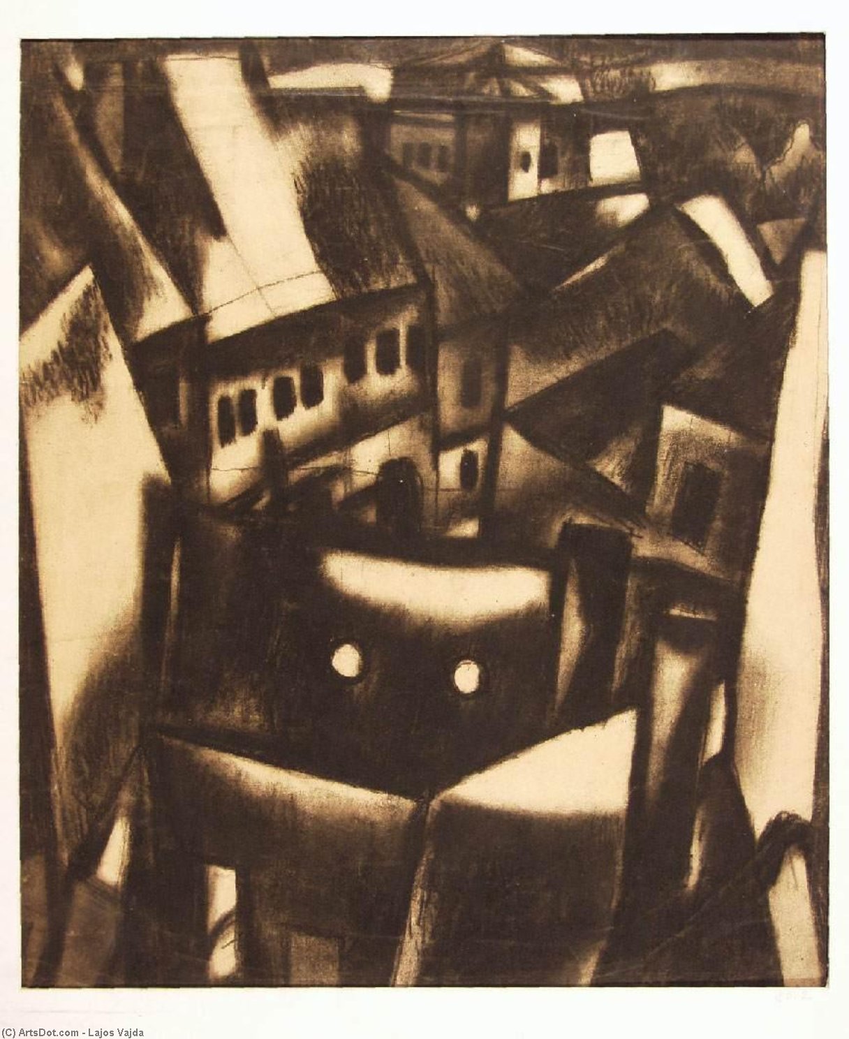View From The Church-hill — Lajos Vajda