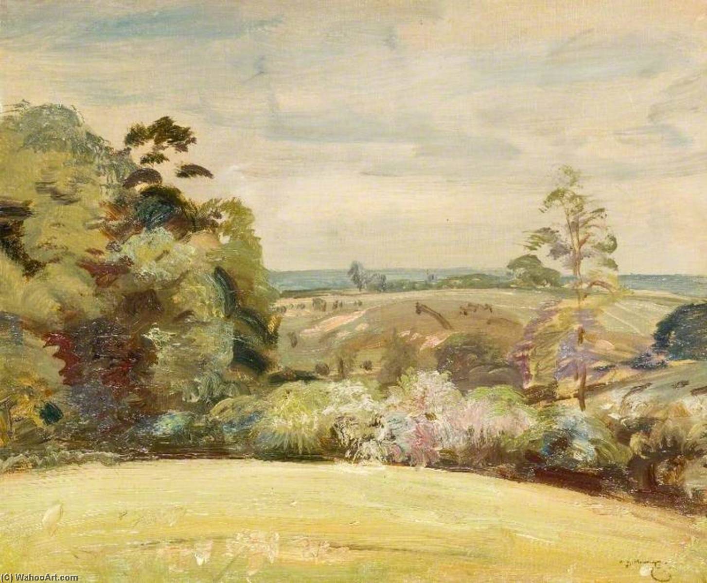A Spring Landscape, Raydon, Suffolk — Маннингс