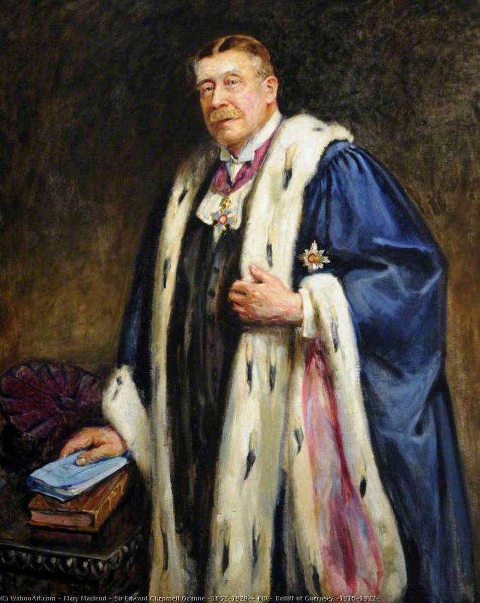 Sir Edward Chepmell Ozanne (1852–1929), Kbe, Bailiff Of Guernsey (1915–1922) — Mary Macleod