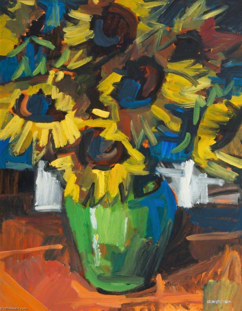Still Life With Sunflowers — Colin Davidson