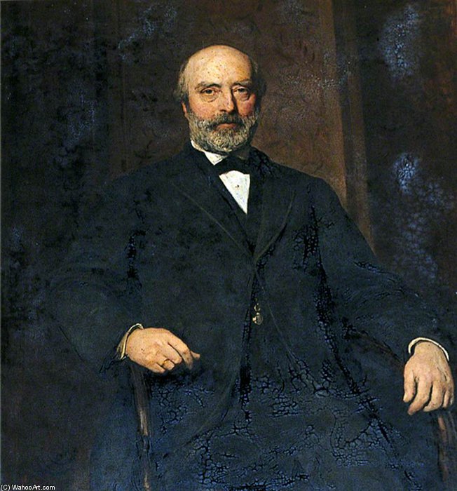 John D. Allcroft, Treasurer Of Christ's Hospital — Sir Hubert Von Herkomer