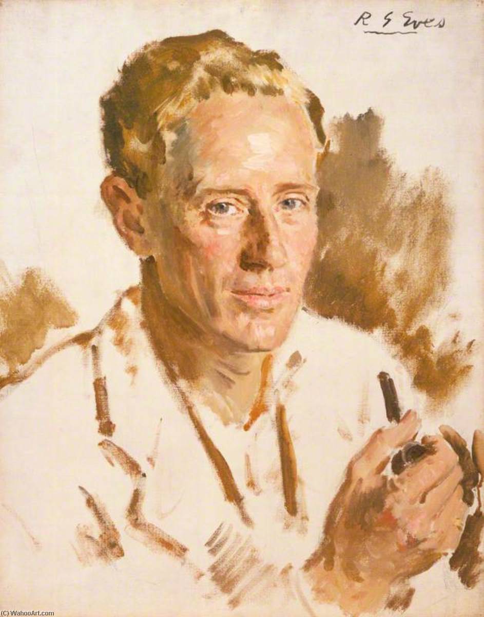 Leslie Howard (1893–1943) (sketch) — Reginald Grenville Eves