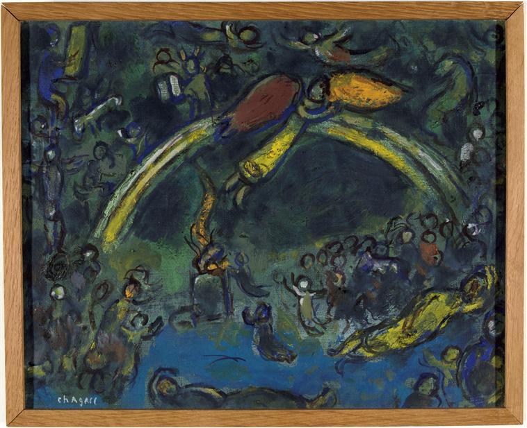 Noah And The Rainbow (10) — Марк Шагал