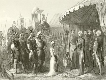 Submission Of The Maharajah Dhuleep Singh — Hablot Knight Browne
