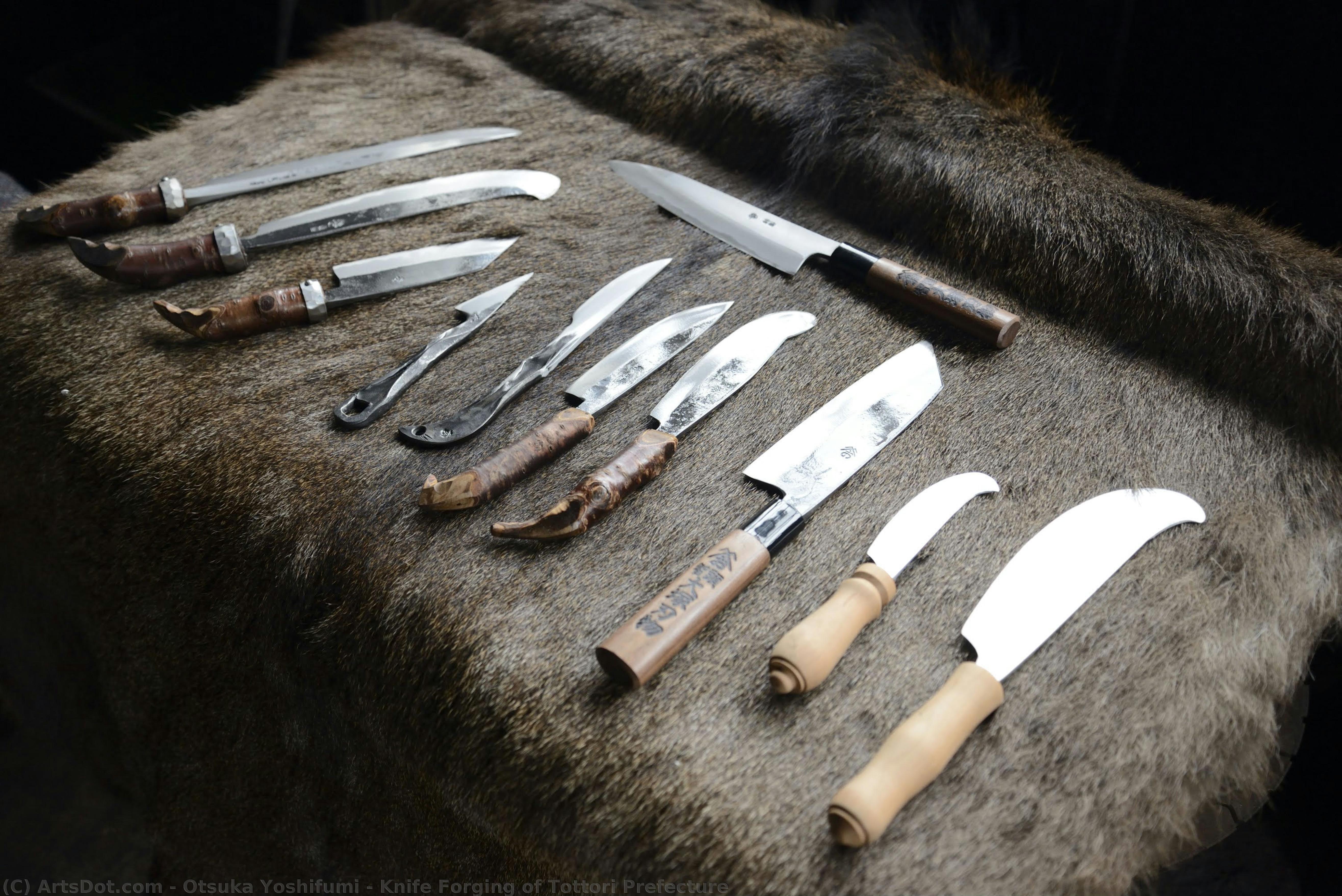 Knife Forging Of Tottori Prefecture — Otsuka Yoshifumi