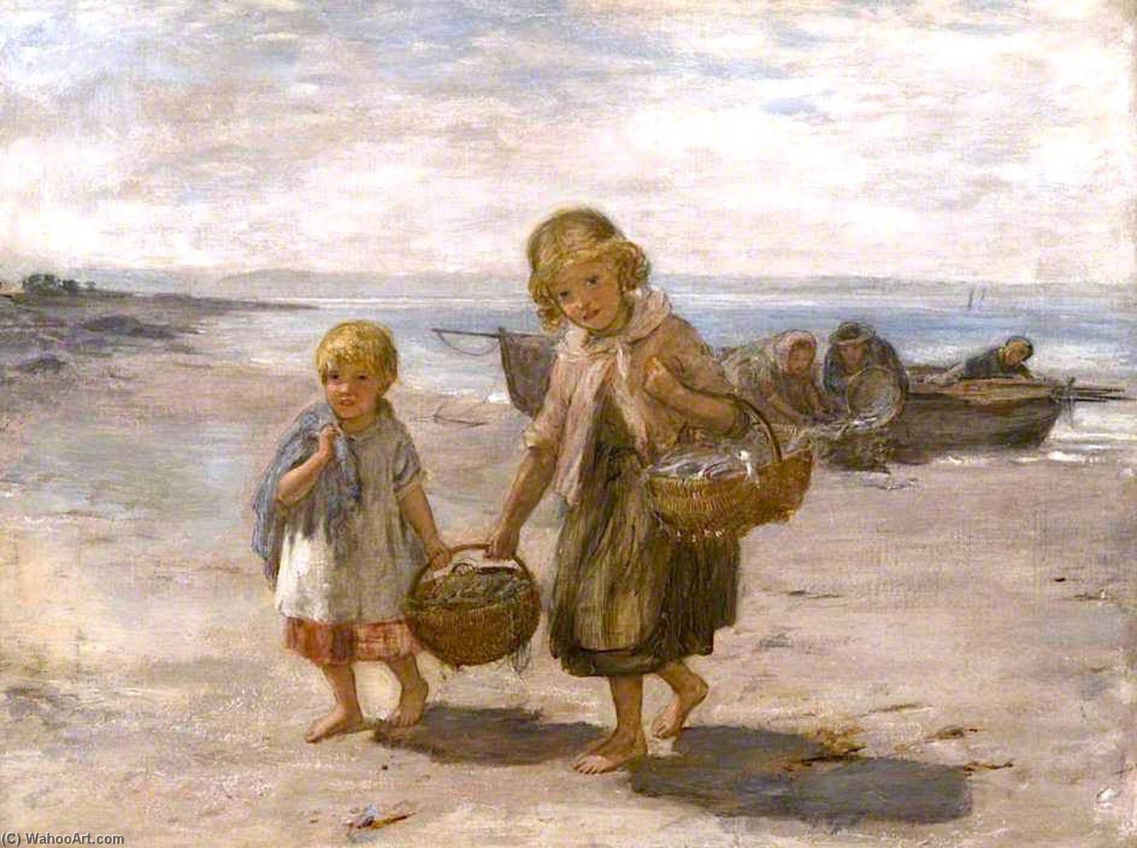 Fish From The Boat — William Mctaggart