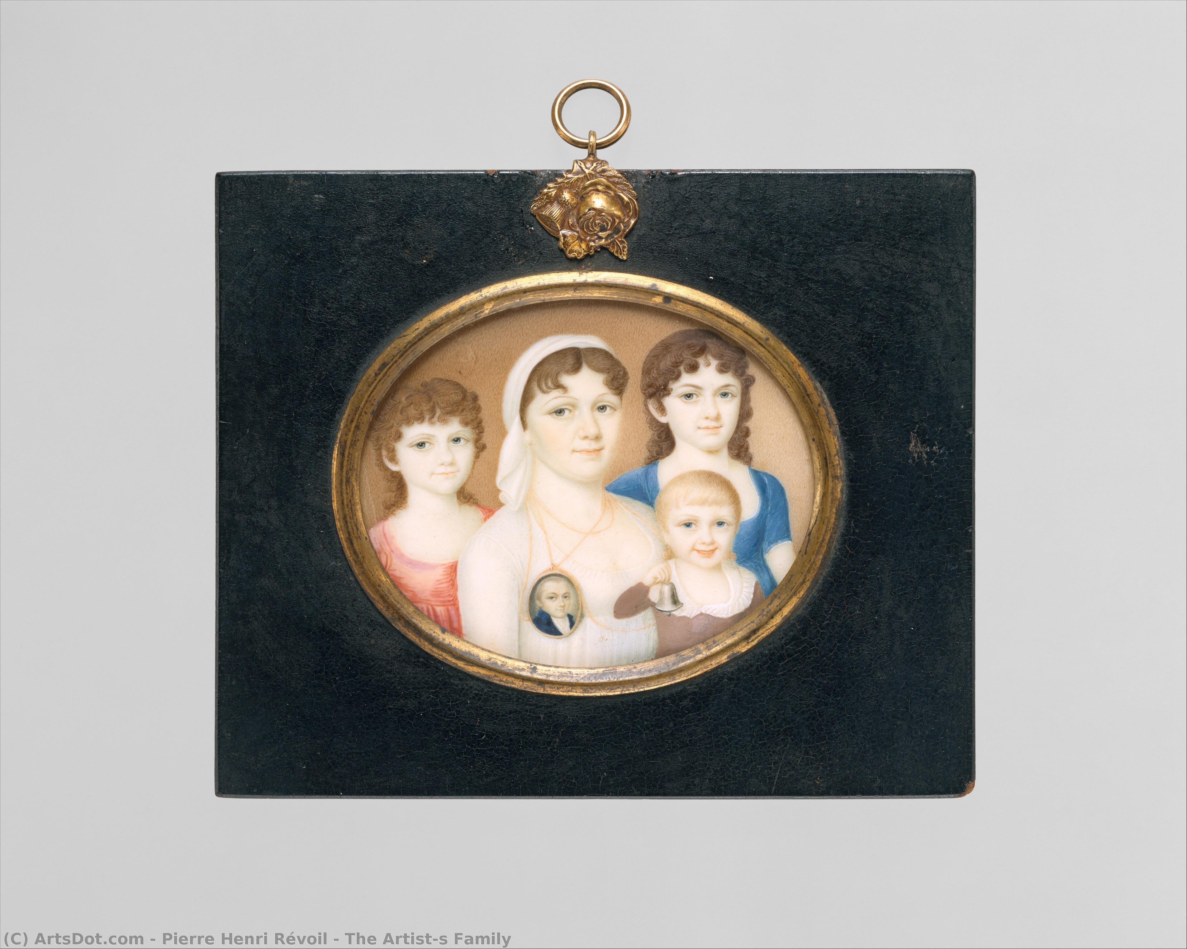 The Artist's Family — Pierre Henri Révoil