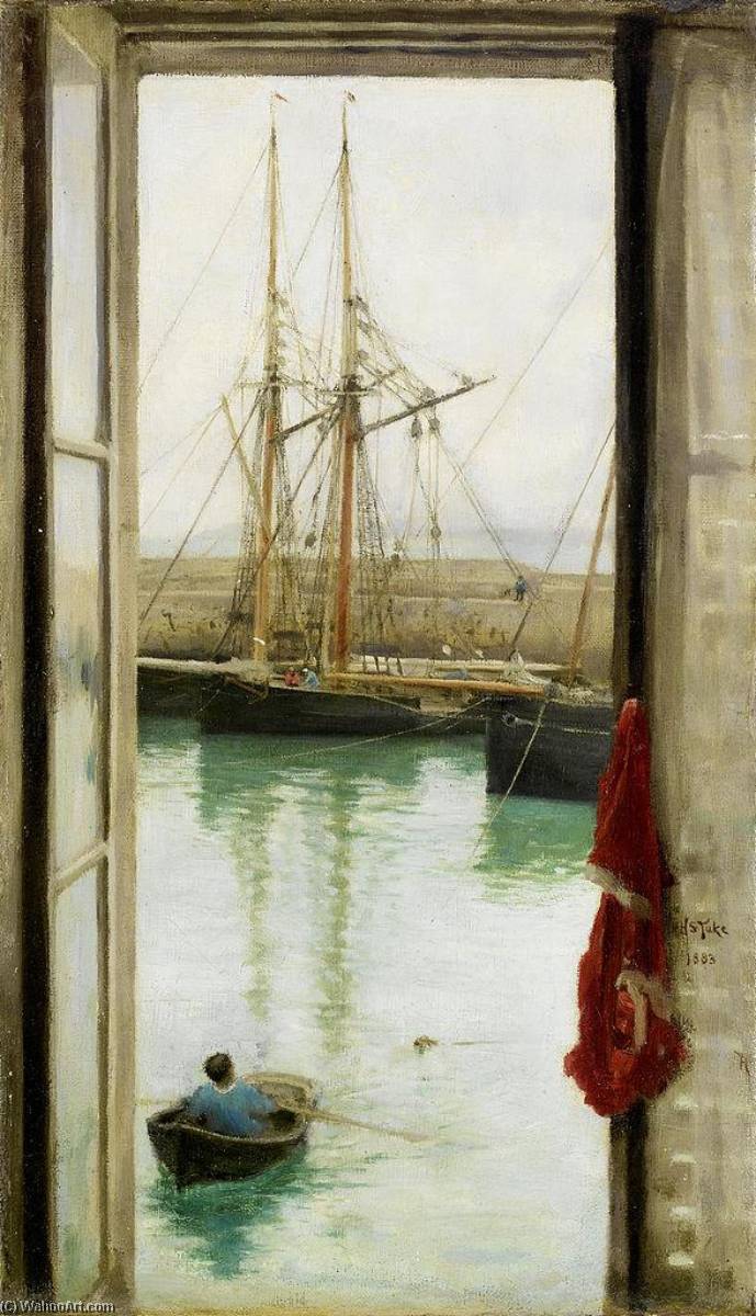 Harbour Dielette, Normandy — Генри Скотт Тьюк