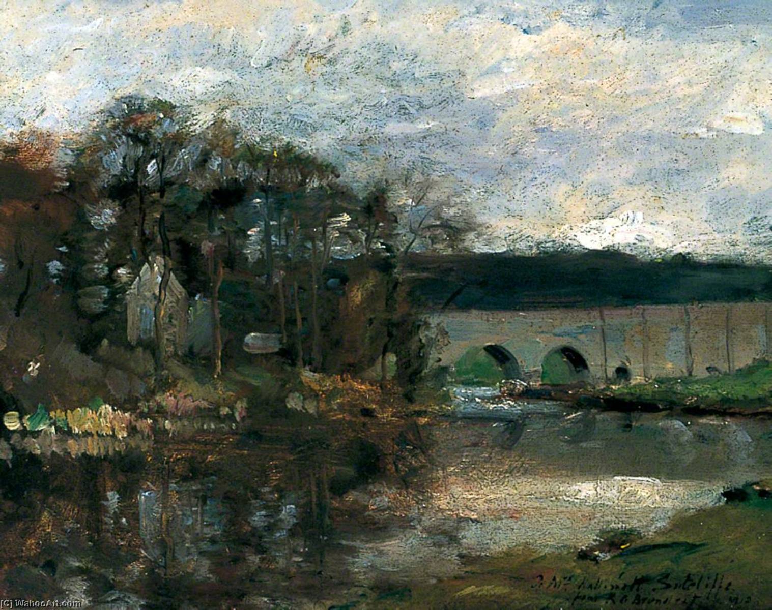 Grassington Bridge — Reginald Grange Brundrit