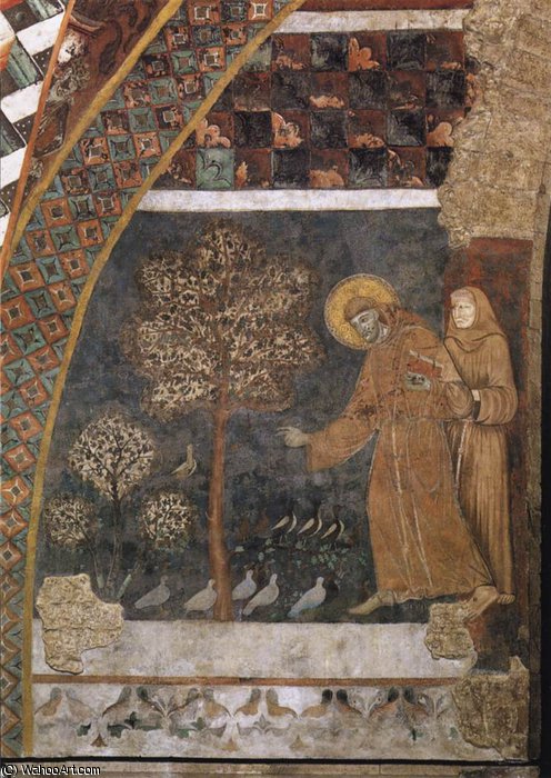 Preaching To The Birds — Master Of St Francis