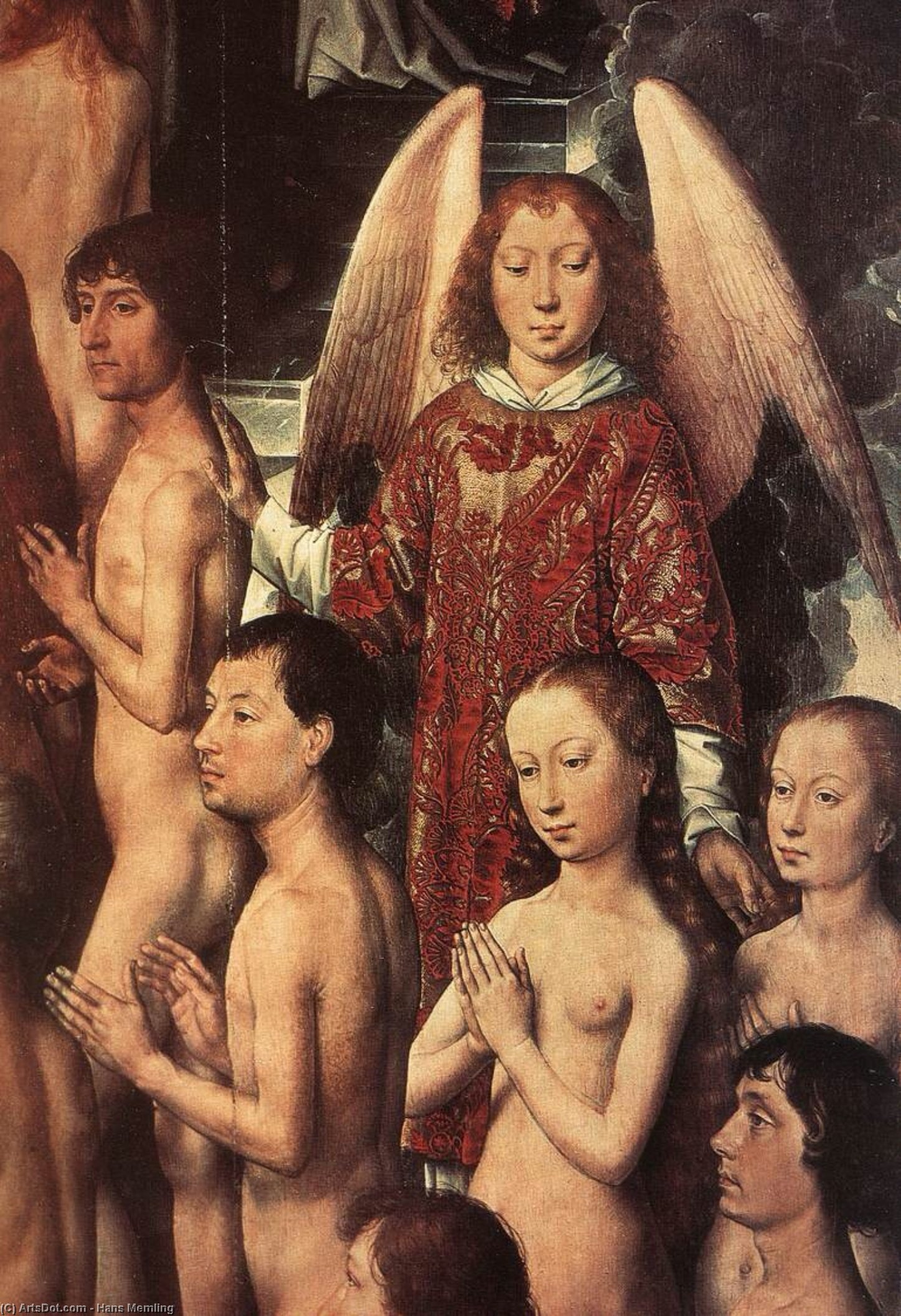 Tríptico Del Juicio Final (detalle) (16) — Hans Memling