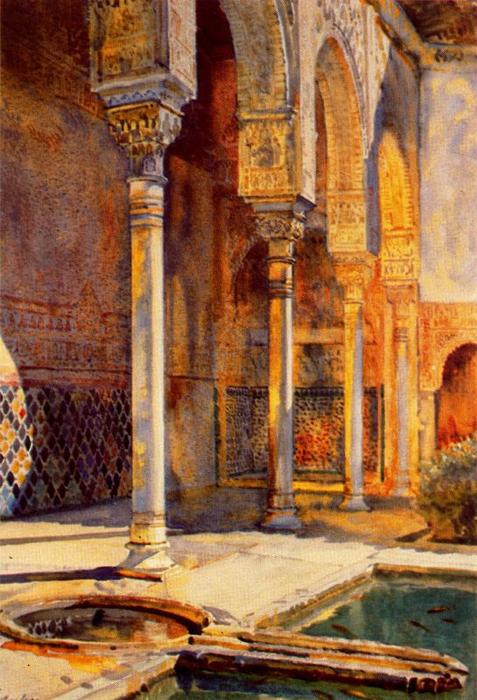 Portico Of The Court Of The Myrtles — Jorge Apperley (george Owen Wynne Apperley)