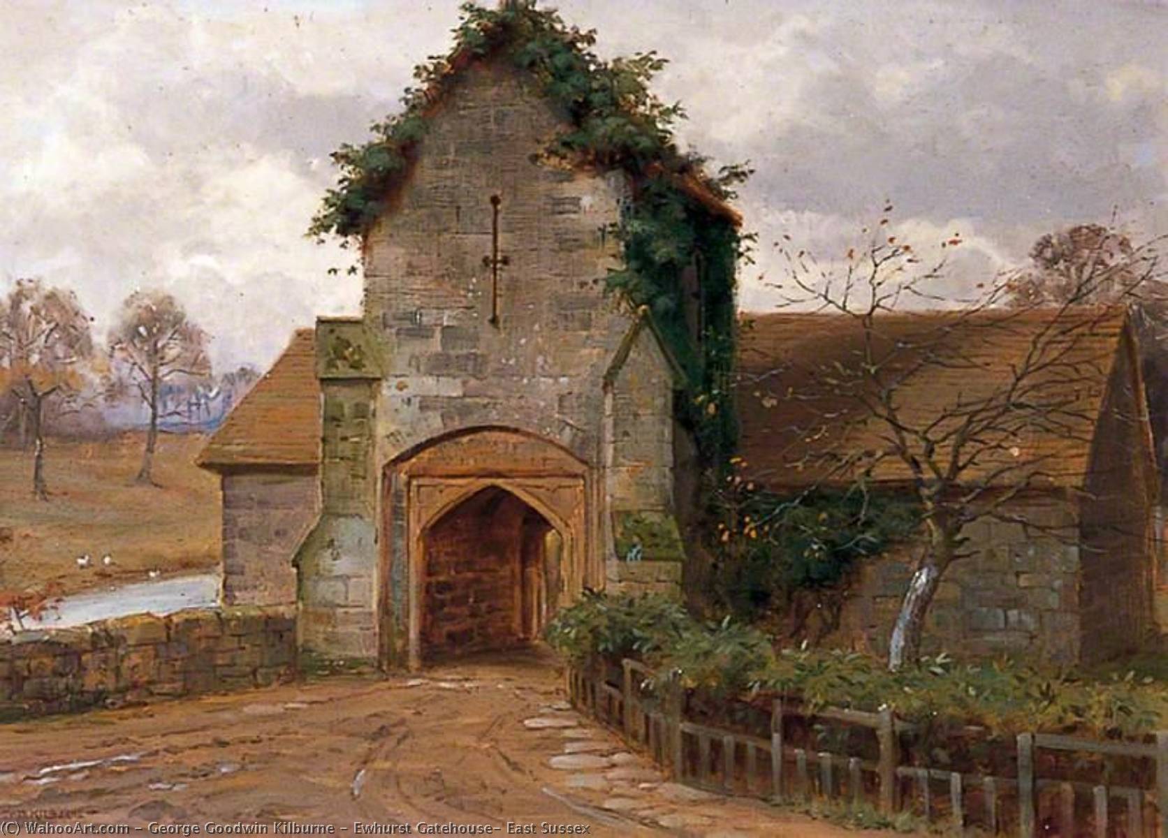 Ewhurst Gatehouse, East Sussex — George Goodwin Kilburne