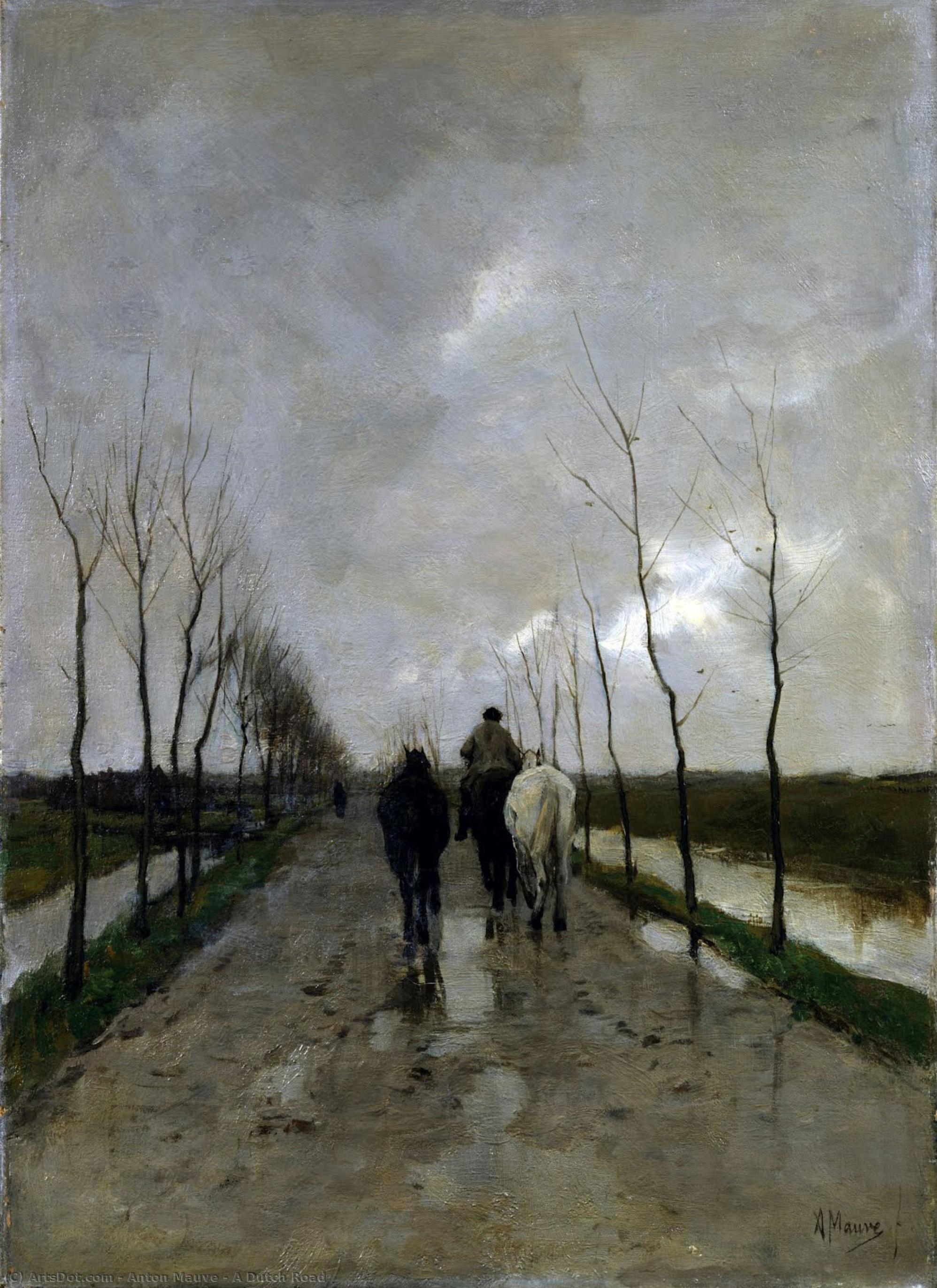 A Dutch Road — Антон Мауве