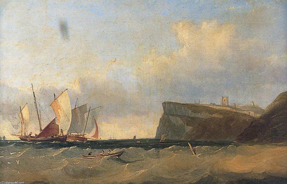 Fishing Barges Off The South Foreland — Clarkson Frederick Stanfield