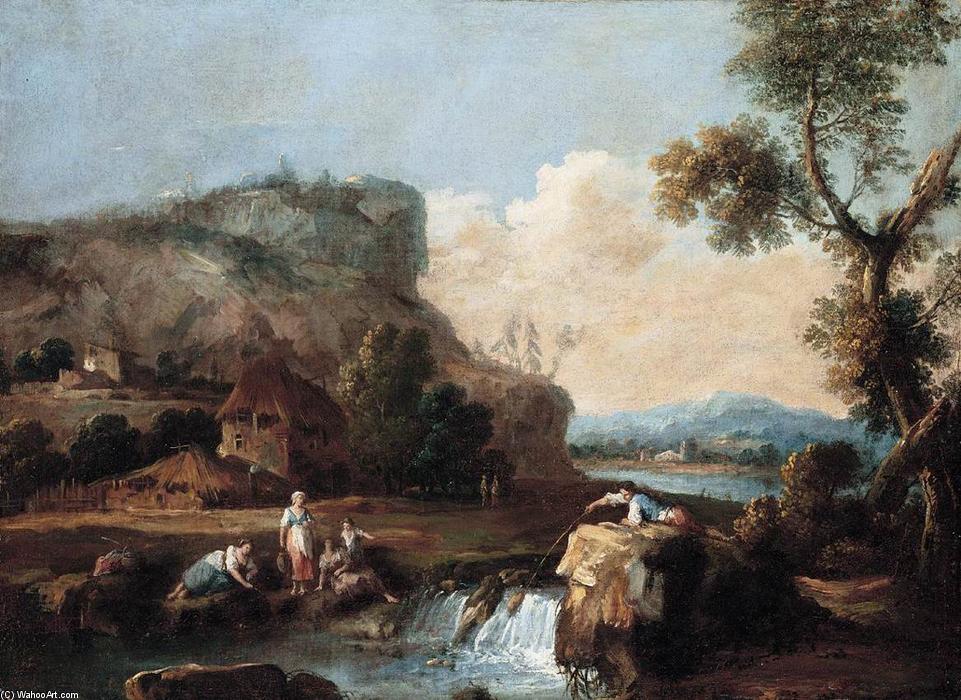 Pastoral Landscape — Giuseppe Zais