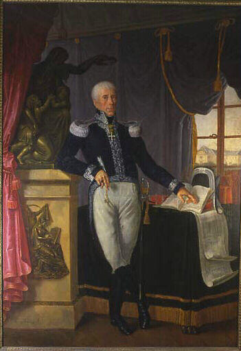 Portrait Du Général De Boigne — Moreau Pierre Emmanuel