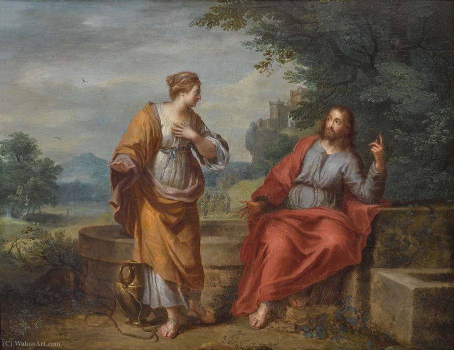 Christ And The Samaritan Woman At The Well — Balthasar Beschey