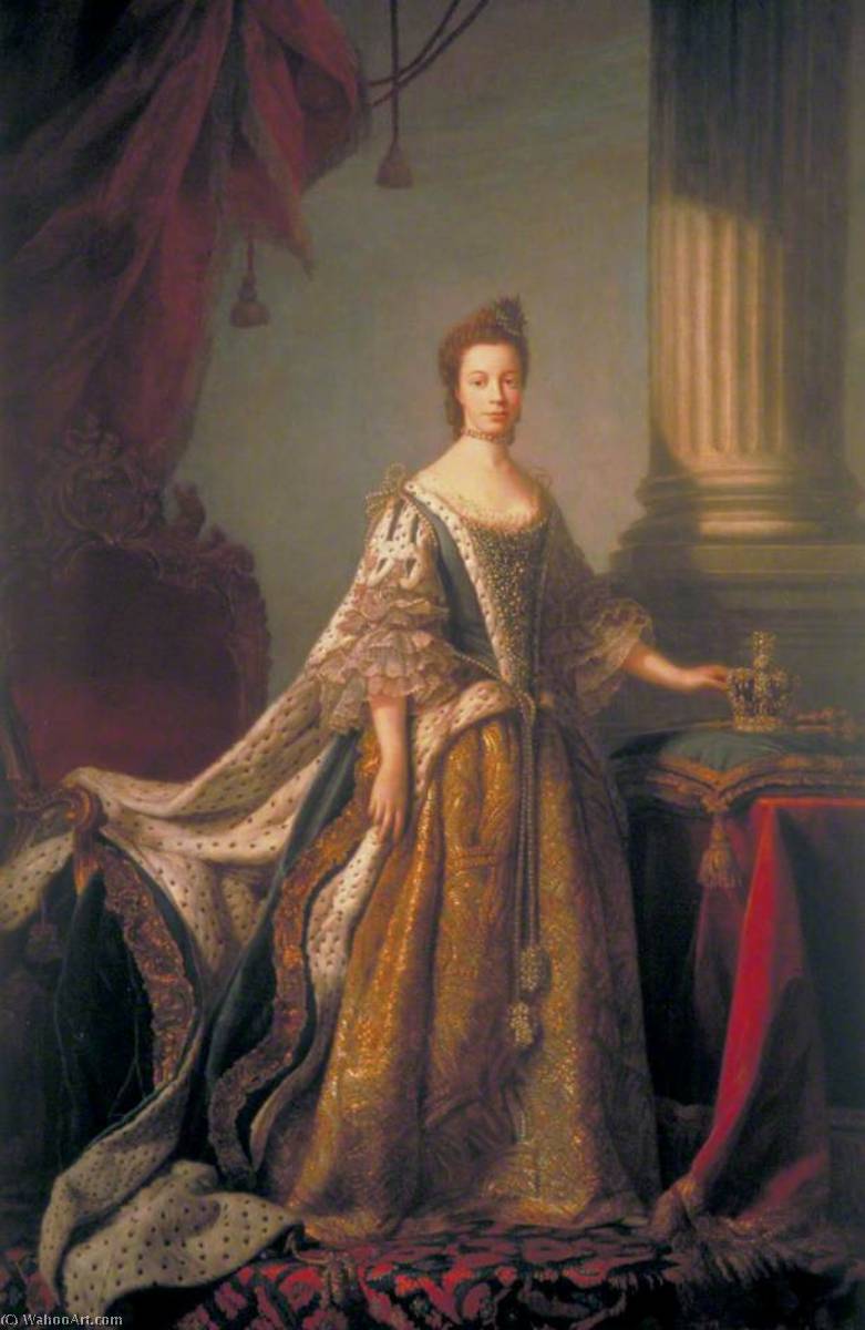 Queen Charlotte (1744–1818), Queen Consort Of George Iii — Allen Ramsay