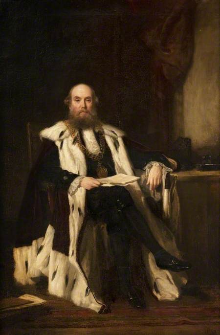 Sir William Collins (1817–1895), Lord Provost Of Glasgow (1877–1880) — Robert Inerarity Herdman