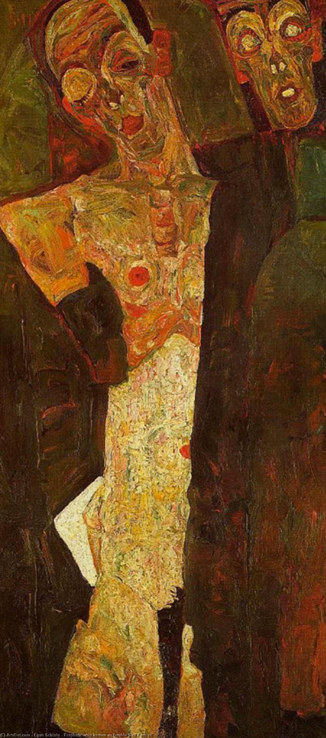 Los Profetas (también Conocido Como Retrato Doble) — Egon Schiele