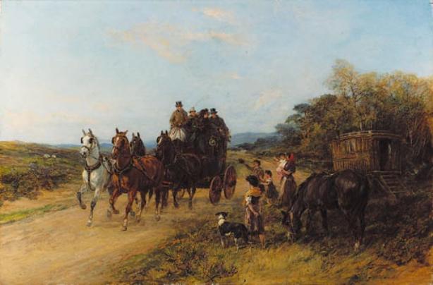 At The Crossroads; And Across The Common — Heywood Hardy