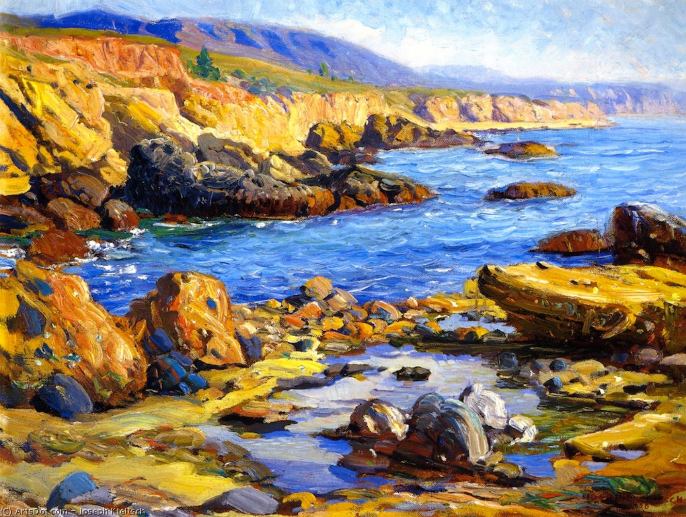 Laguna Shore Line — Joseph Kleitsch