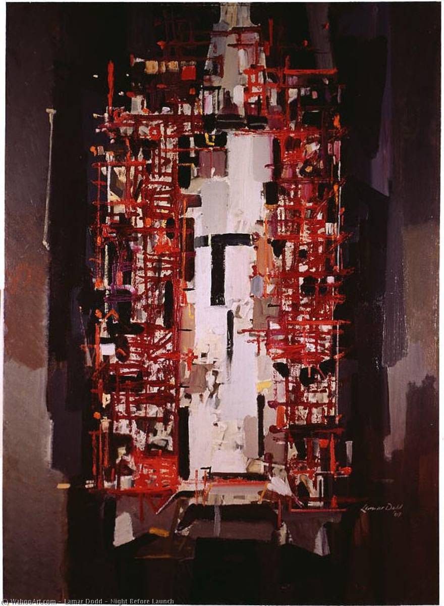 Night Before Launch — Lamar Dodd