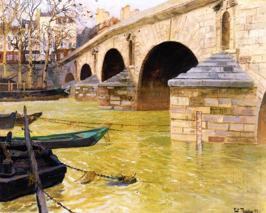 The Pont Marie, Paris — Frits Thaulow