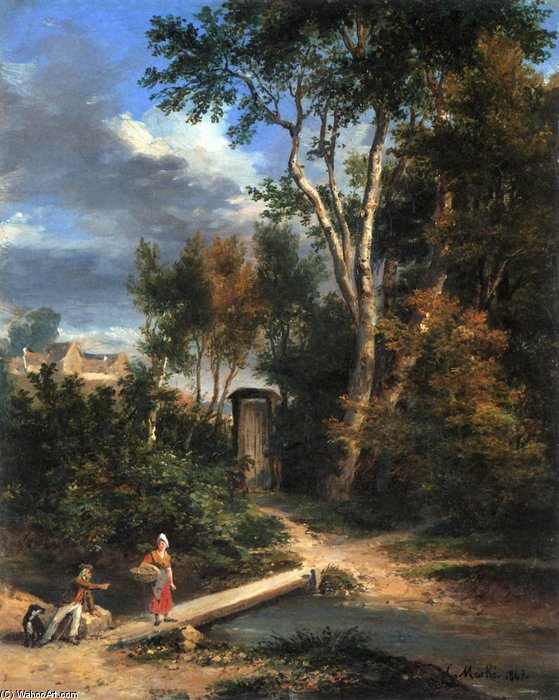 Riverside Scene — Кароли Марко Старший