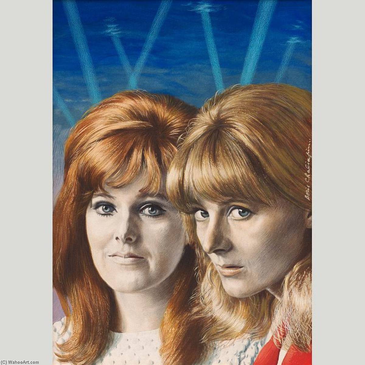 Lynn And Vanessa Redgrave — Boris Chaliapin