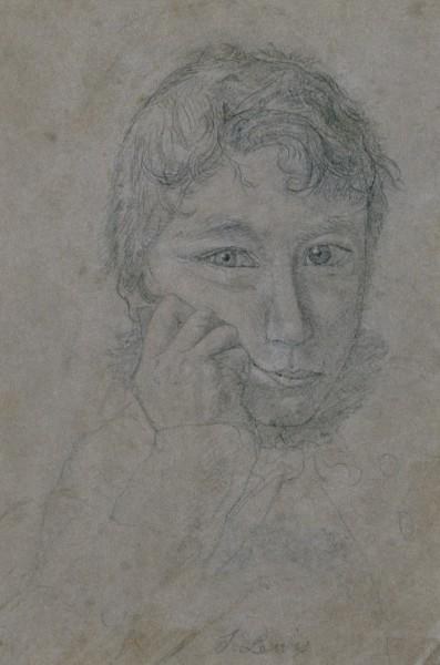 Self-portrait Of The Artist As A Boy — John Frederick Lewis