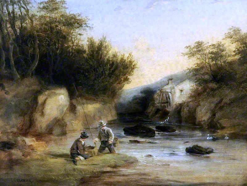 The Millstream — Thomas Creswick