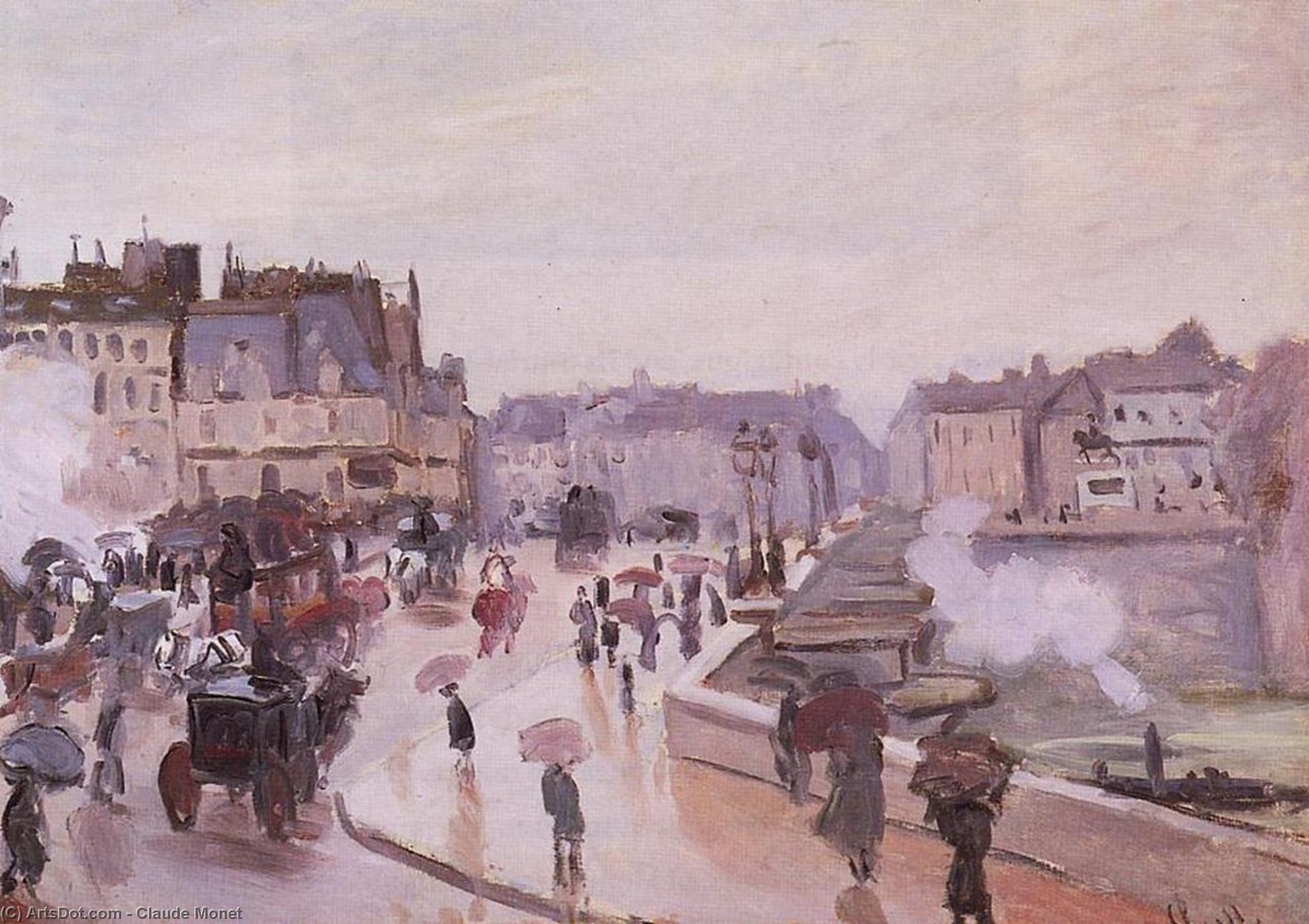 The Pont Neuf — Claude Monet