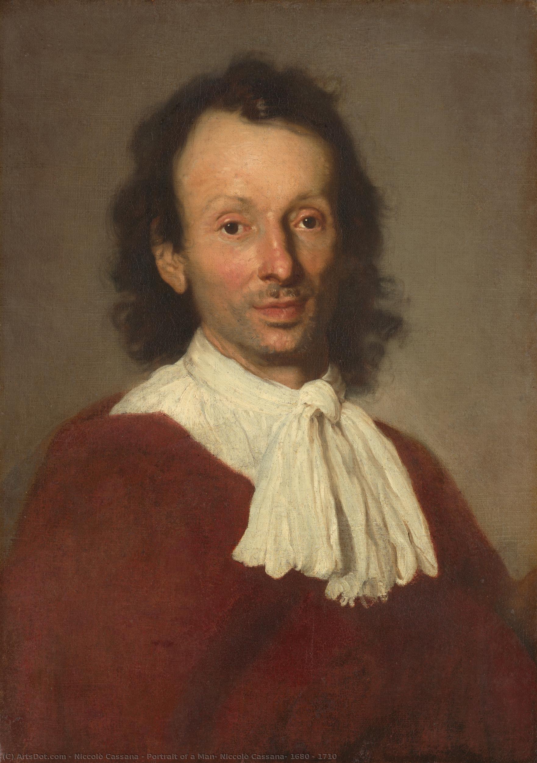 Portrait Of A Man, Niccolò Cassana, 1680 - 1710 — Niccolò Cassana