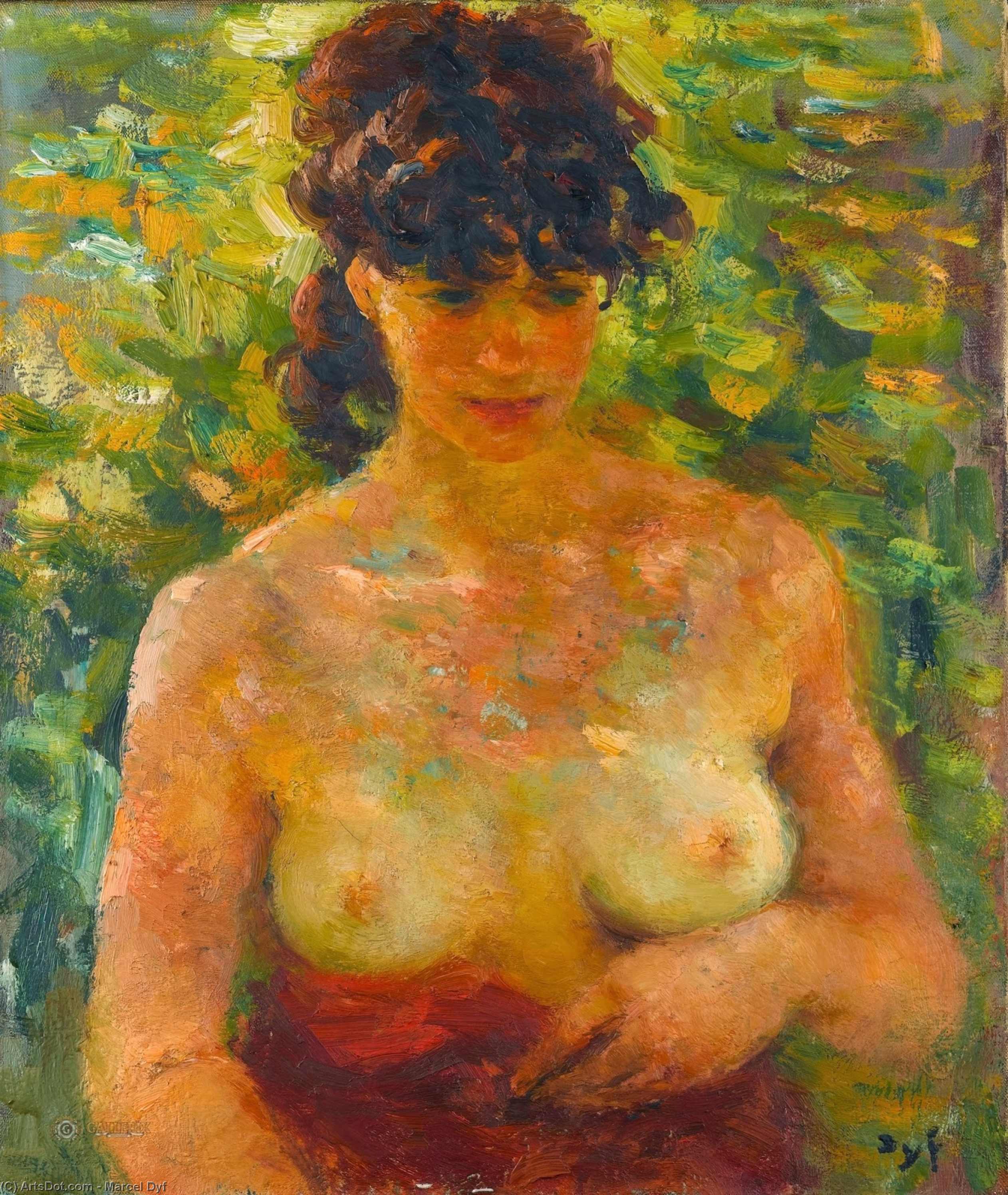 Nude Torso In Sunlight — Марсель Диф