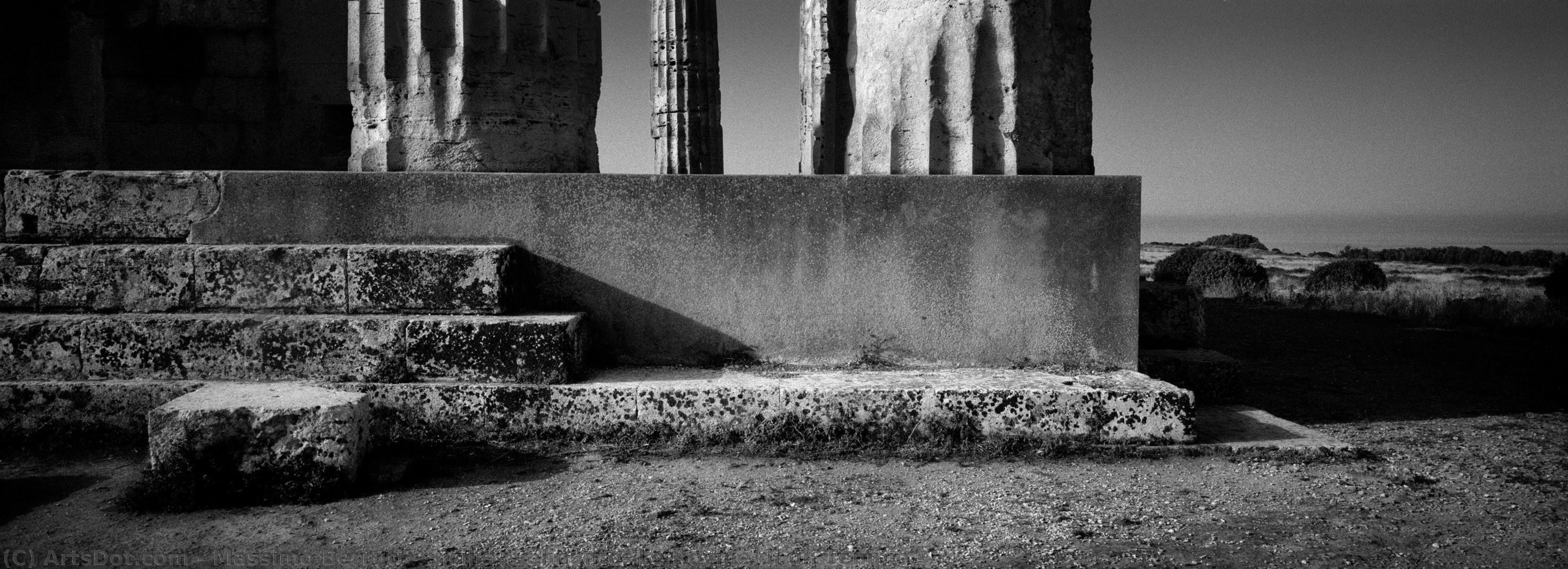 Sicilia, Selinunte: Le Rovine Di Un Tempio — Massimo Berruti
