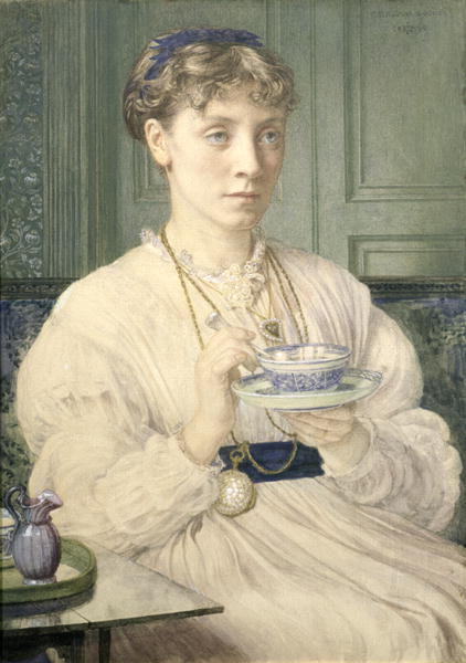 Portrait Of Georgiana Burne Jones — Sir Edward John Poynter