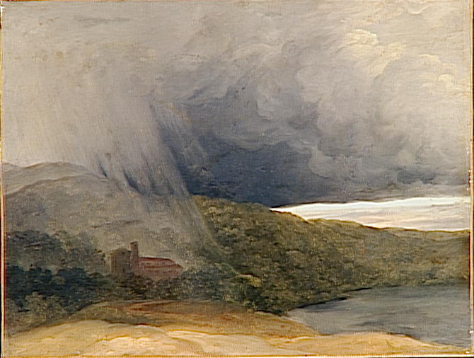 L'orage Au Bord D'un Lac — Pierre De Valenciennes