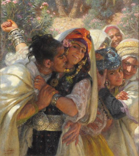 Le Printemps Des Coeurs (titre Attribué) — Alphonse Etienne Dinet (nasreddine Dinet)