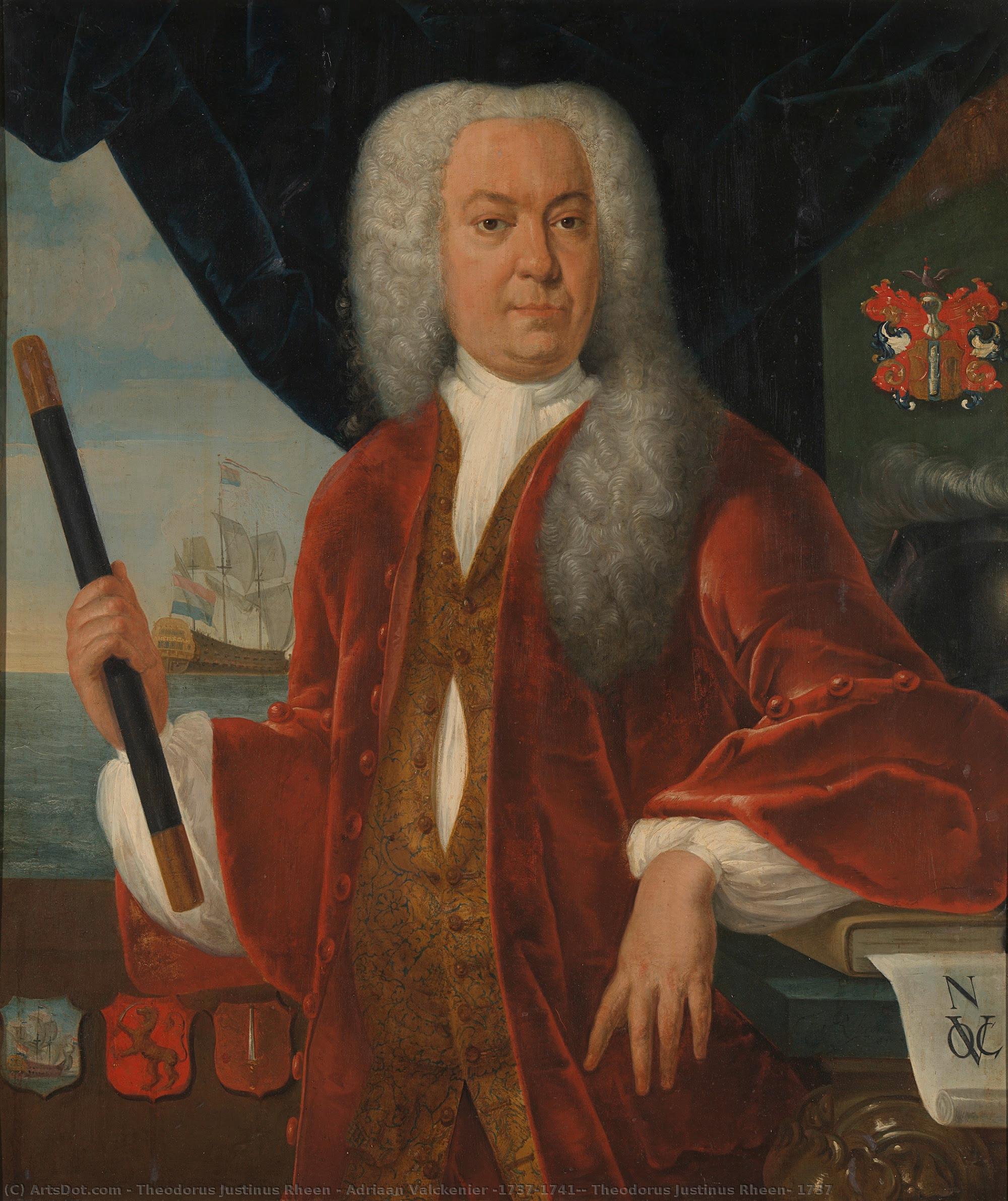 Adriaan Valckenier (1737-1741), Theodorus Justinus Rheen, 1737 — Theodorus Justinus Rheen